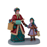 Lemax Figurines Lemax Figurine, Holiday Shopping With Mum